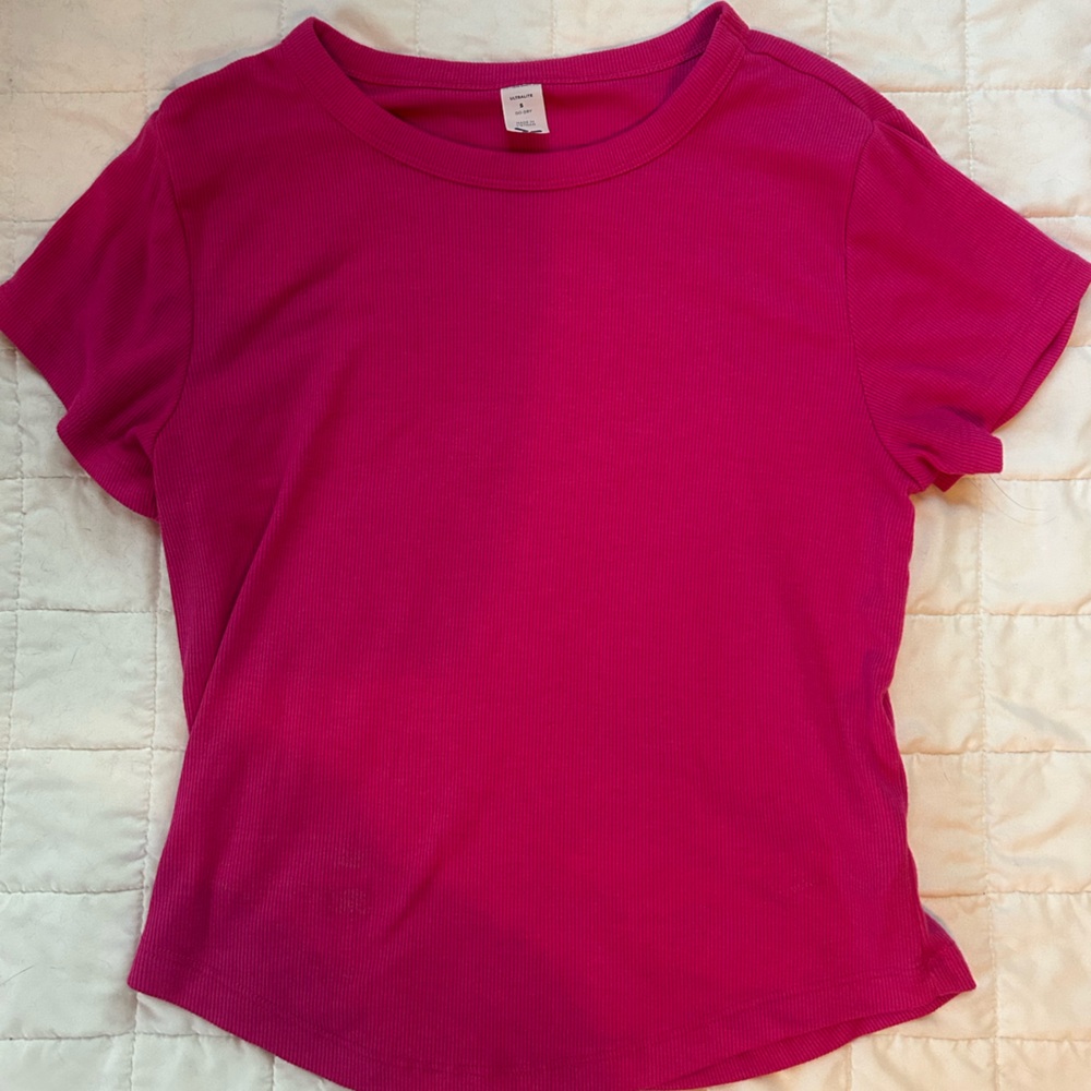 Old Navy Pink Short Sleeve Tee